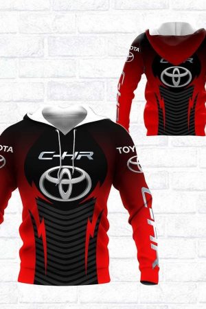 Toyota C-hr Shirt Fan Gift 862 Stylist Unisex 3d Hoodie Zip Hoodie Genxprint