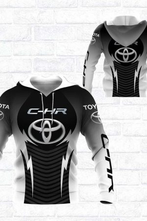 Toyota C-hr Shirt Fan Gift 863 Stylist Unisex 3d Hoodie Zip Hoodie Genxprint