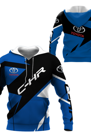 Toyota C-hr Shirt Fan Gift 864 Stylist Unisex 3d Hoodie Zip Hoodie Genxprint