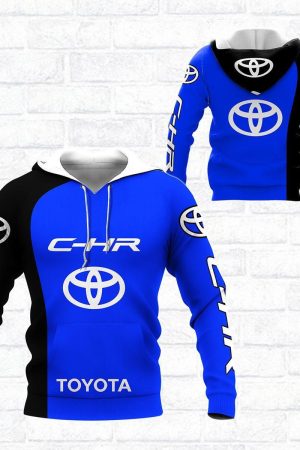 Toyota C-hr Shirt Fan Gift 867 Stylist Unisex 3d Hoodie Zip Hoodie Genxprint