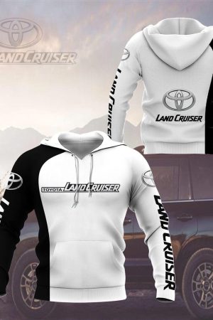 Toyota Land Cruiser Shirt Fan Gift 204 Stylist Unisex 3d Hoodie Zip Hoodie Genxprint