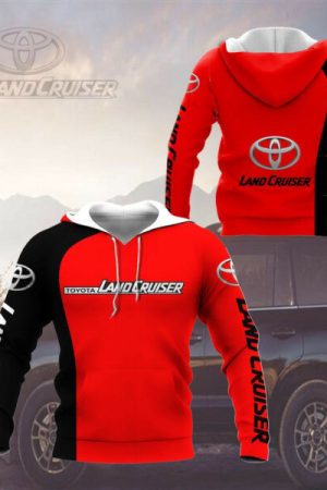 Toyota Land Cruiser Shirt Fan Gift 206 Stylist Unisex 3d Hoodie Zip Hoodie Genxprint