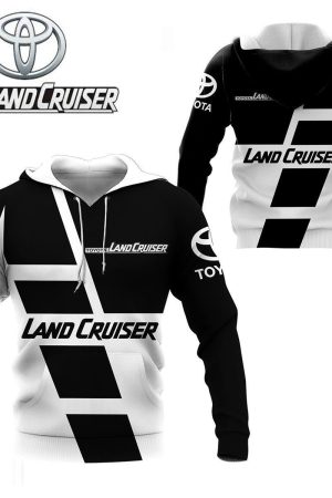 Toyota Land Cruiser Shirt Fan Gift 424 Stylist Unisex 3d Hoodie Zip Hoodie Genxprint