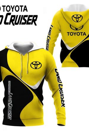 Toyota Land Cruiser Shirt Fan Gift 427 Stylist Unisex 3d Hoodie Zip Hoodie Genxprint