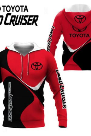 Toyota Land Cruiser Shirt Fan Gift 429 Stylist Unisex 3d Hoodie Zip Hoodie Genxprint