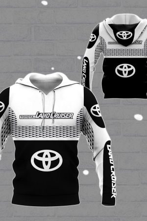 Toyota Land Cruiser Shirt Fan Gift 431 Stylist Unisex 3d Hoodie Zip Hoodie Genxprint