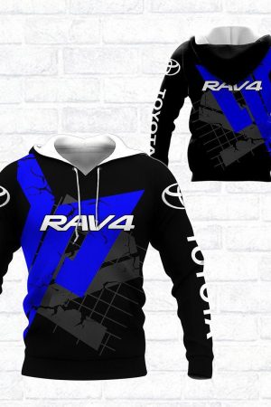 Toyota Rav4 Shirt Fan Gift 363 Stylist Unisex 3d Hoodie Zip Hoodie Genxprint