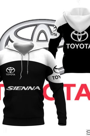 Toyota Sienna Shirt Fan Gift 378 Stylist Unisex 3d Hoodie Zip Hoodie Genxprint