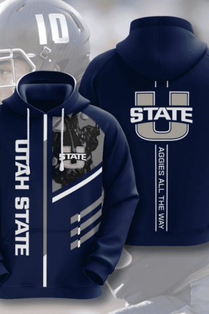 Utah State Aggies American Football Hoodie Genxprint