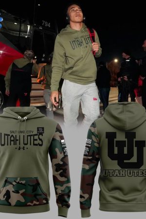 Utah Utes Salt Lake City Thyme Freedom Hoodie Genxprint