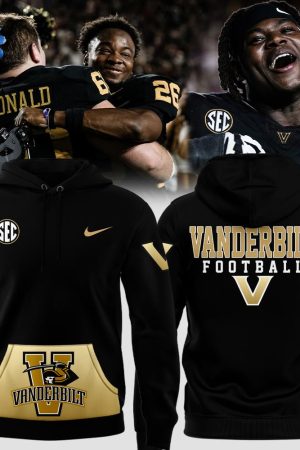 Vanderbilt Commodores Special Gold Black Hoodie Genxprint