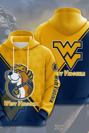 WEST VIRGINIA MOUNTAINEERS Hoodie Genxprint