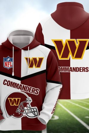 Washington Commanders 3D printed Sweatshirt Hoodie Zipped Hoodie Genxprint