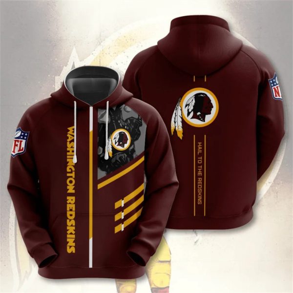 Washington Commanders Hail To The V3 NFL Football Team Hoodie Genxprint