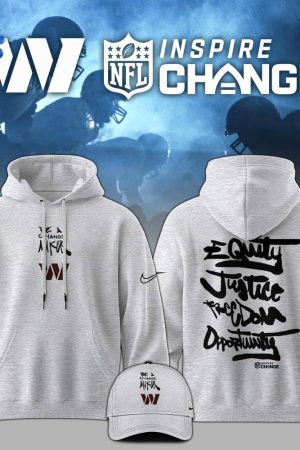 Washington Commanders NFL Be A Change Maker Hoodie Genxprint