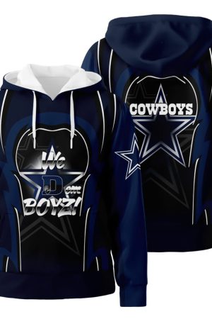 We Dem Boyz Dallas Cowboys 3D All Over Print Hoodie Zip-Up Hoodie Genxprint