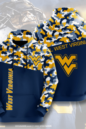 West Virginia Mountaineers Hoodie Genxprint