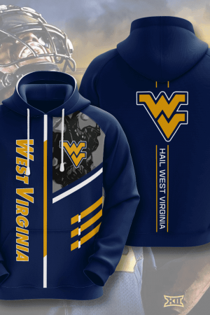 West Virginia Mountaineers Hoodie Genxprint