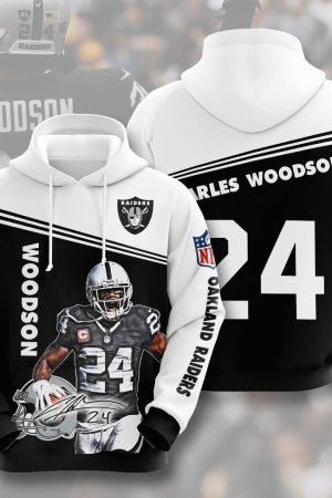 Woodson Oakland Raiders Hoodie Genxprint
