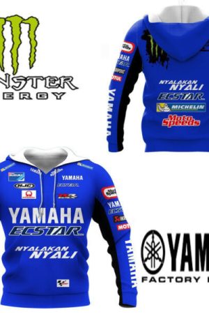 Yamaha Monster Shirt Fan Gift 253 Stylist Unisex 3d Hoodie Zip Hoodie Genxprint
