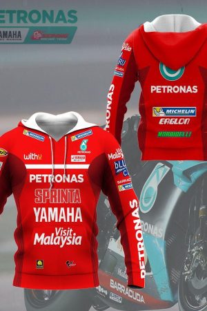 Yamaha Petronas Shirt Fan Gift 242 Stylist Unisex 3d Hoodie Zip Hoodie Genxprint
