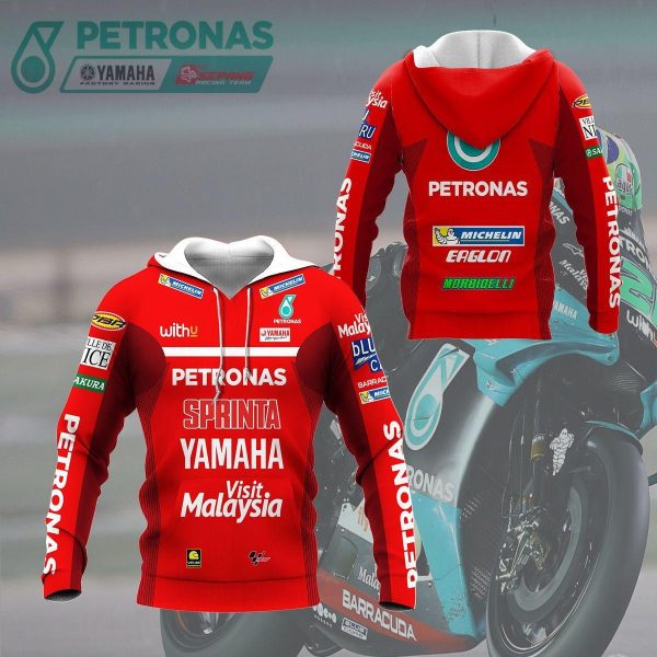 Yamaha Petronas Shirt Fan Gift 242 Stylist Unisex 3d Hoodie Zip Hoodie Genxprint