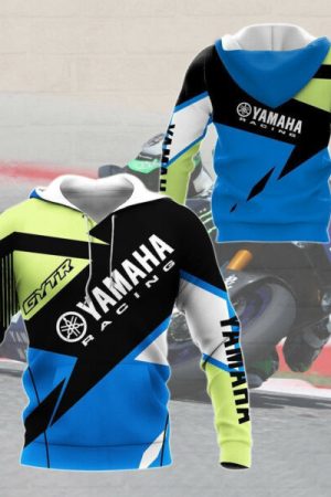 Yamaha Racing Shirt Fan Gift 562 Stylist Unisex 3d Hoodie Zip Hoodie Genxprint